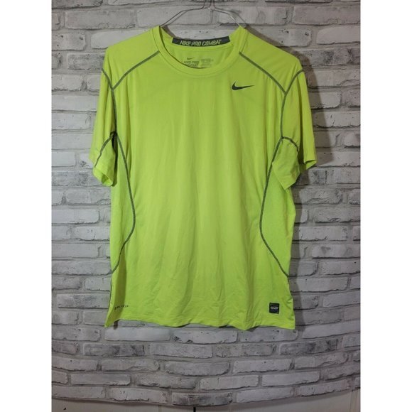 Nike Pro Size Xl Combat Short Sleeve Running Shirt